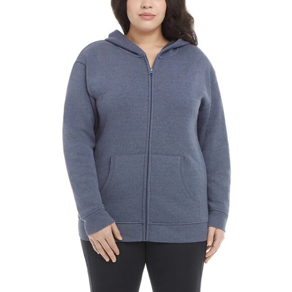 Danskin Tops - NWT Danskin Women's Kangaroo Pockets Cotton Blend Soft Brushed Fleece Sz XXL